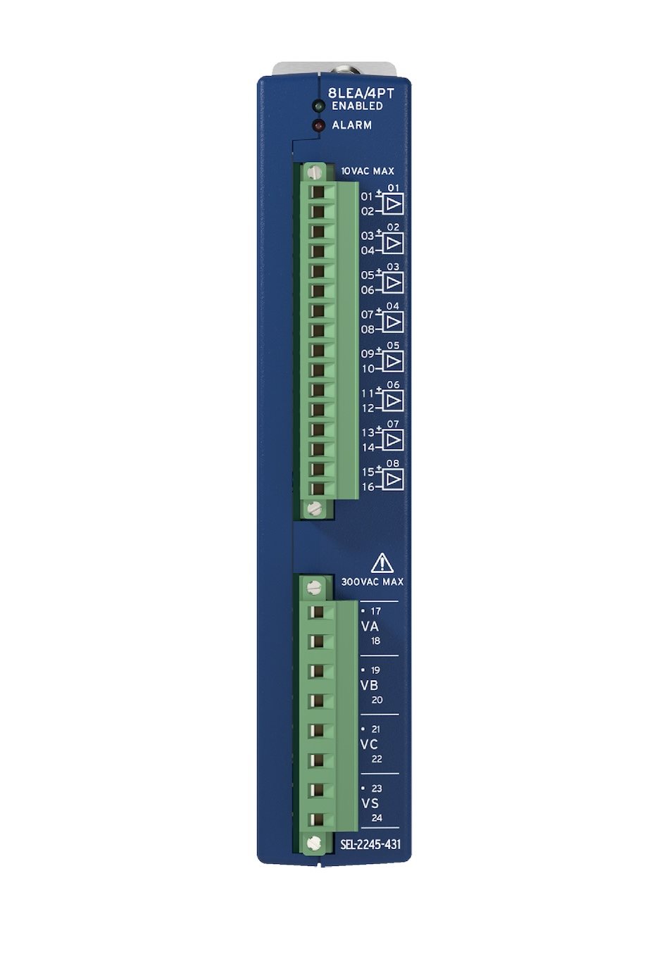 SEL-2245-431 8 LEA/4PT Module Product Render