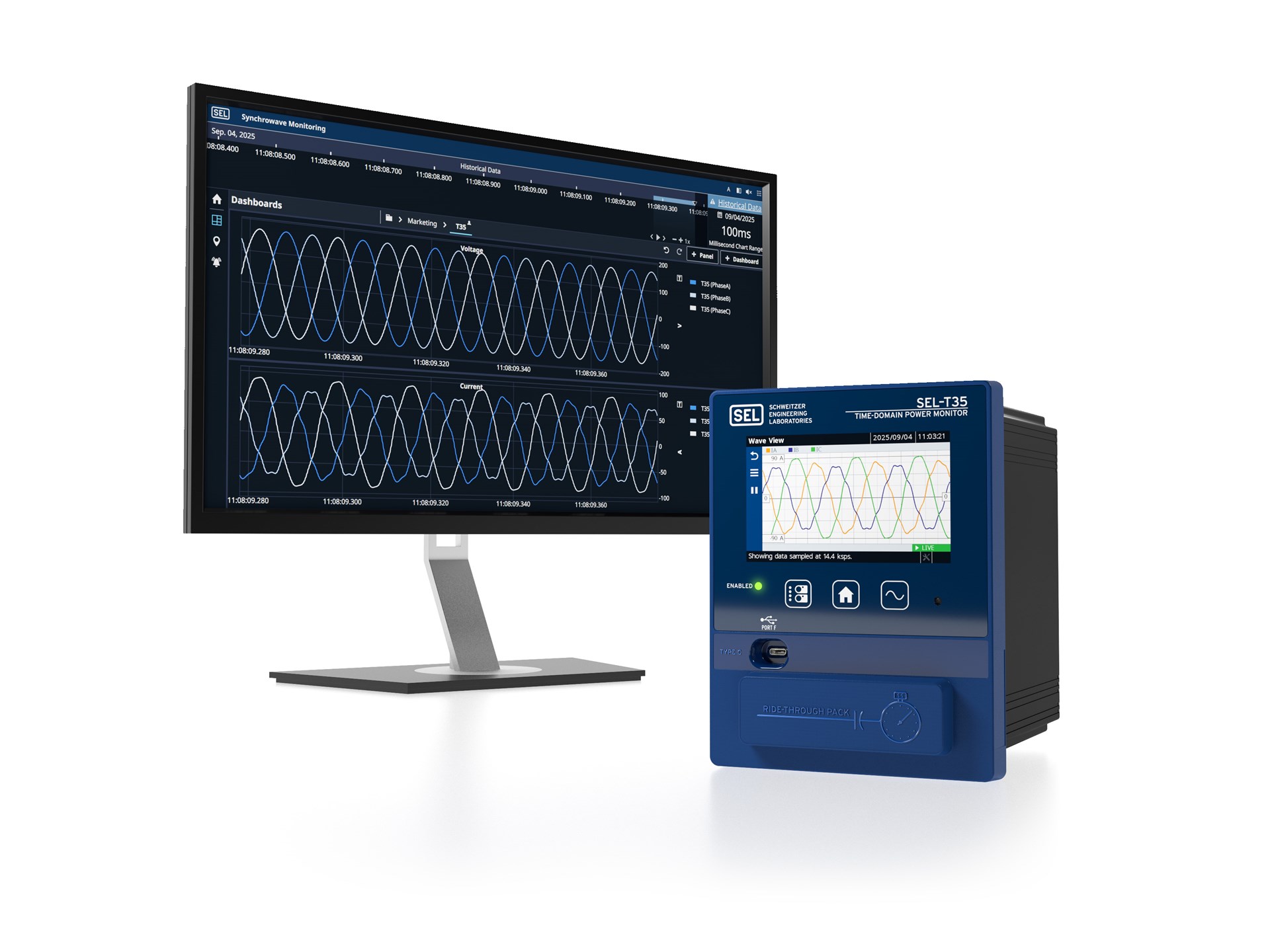SEL-T35 Time-Domain Power Monitor | Schweitzer Engineering
